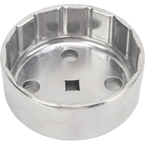 Clé à filtre à huile à entraînement 3/8 pouce, douille en aluminium à 15 rainures, adaptée aux moteurs à essence Land Rover 3.0L/5.0L. (1/5)