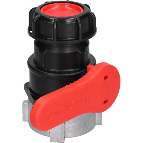Adaptateur Réservoir IBC, Robinet /Vanne Cuve Vanne, DN50 (75 mm) pour Reservoir d'eau de Pluie,Conteneur (1/5)