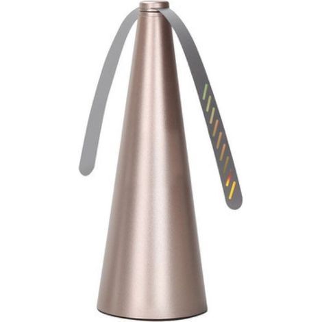 Ventilatore antimosche, per esterni e interni, con pale repellenti per tenere lontane le mosche dai tavoli, ventilatore antizanzare (oro) (1/2)