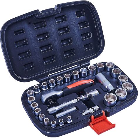 30pc 1/4" & 3/8" Socket Set - I0380