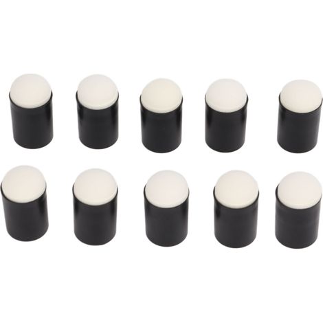 10 Éponges à doigt pour peinture, outils de lissage et graffiti - Taille compacte, application facile (1/5)