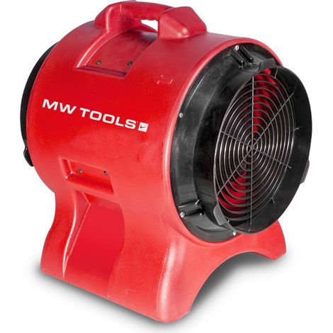 Mw Tools – Ventilateur extracteur mobile 560 W – Ø300 mm pour espaces confinés – Châssis polyéthylène résistant – MV300PP (1/3)
