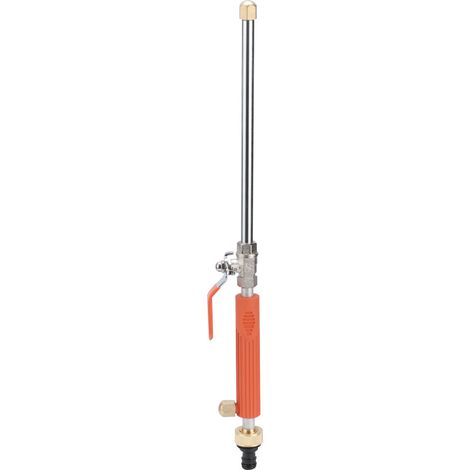 G3/4 DN20 Hochdruckreiniger-Sprühdüse für Gartenbewässerung und Autoreinigung mit Umschaltventil, Orange (1/5)