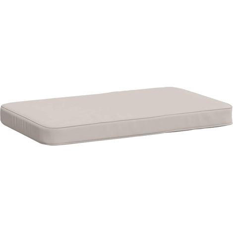 Coussin de banc 1 pièce VUGHT 100 % polyester Blanc vidaXL