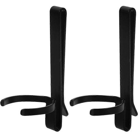 Lot de 2 clips métalliques pour lampe torche, clips de poche, accessoires amovibles pour lampe torche, clips de rechange pour lampes torches. (1/4)