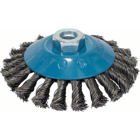Bosch Professional 2 608 622 058 - Spazzola conica 115 mm, 0,5 M14 (de 1)