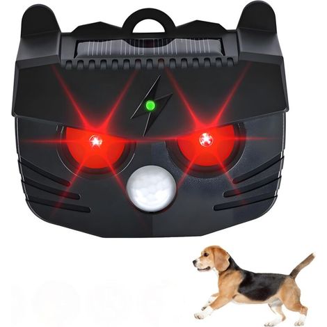 Répulsif solaire pour animaux - Répulsif solaire à ultrasons pour animaux - Lampes de prédateurs étanches - Répulsif solaire de nuit pour animaux - Répulsif solaire de nuit pour animaux - Pour (1/5)