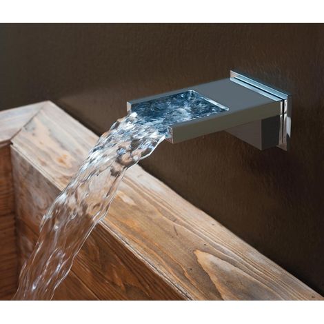 Bossini - Bocca cascata 126 cm per doccia e vasca in ottone