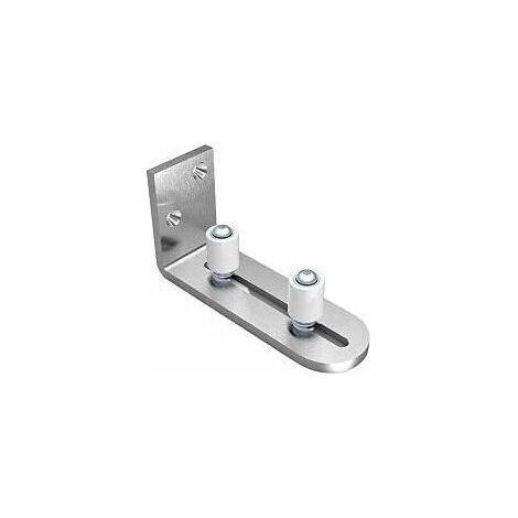Guida A Pavimento Regolabile Parete/Porta Inferiore Guida Per Porta Scorrevole In Legno Acciaio Inox