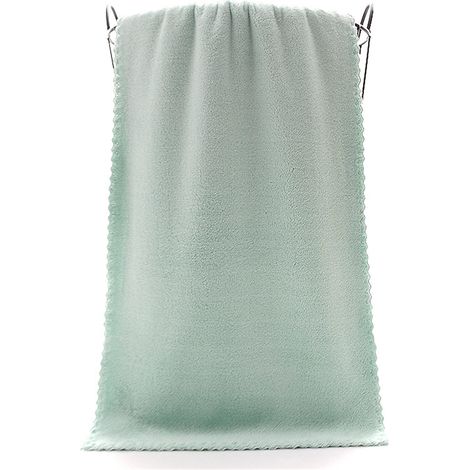 Serviette De Bain - 100 % Coton - 35 x 75 cm - Absorbante Et Douce - Pour Salle De Bain Gym Plage Spa - Lot De 1 (1/3)