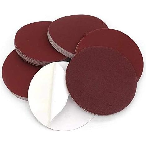 Disques abrasifs autocollants - Lot de 10 - Oxyde d'aluminium - Affûtage précis lames - Tondeuses animaux et coiffeurs - Diamètre 300 mm Grain 80 (1/3)