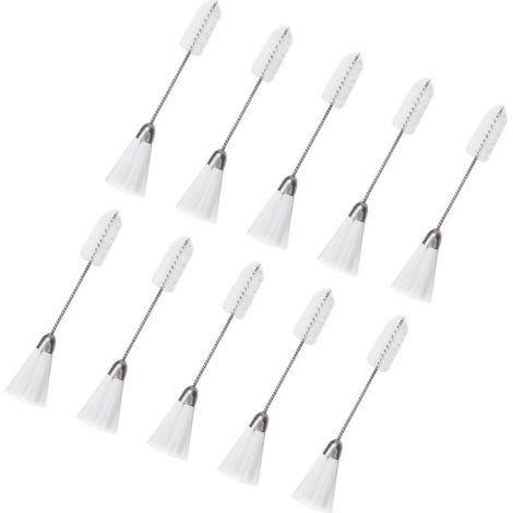 Set mit 10 Nähmaschinenreinigungsbürsten, Nylon und Edelstahl, Haushaltsreinigungswerkzeug (1/5)