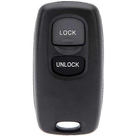 Coque et clavier de remplacement pour télécommande d'entrée sans clé à 2 boutons (clé vierge) (1/5)