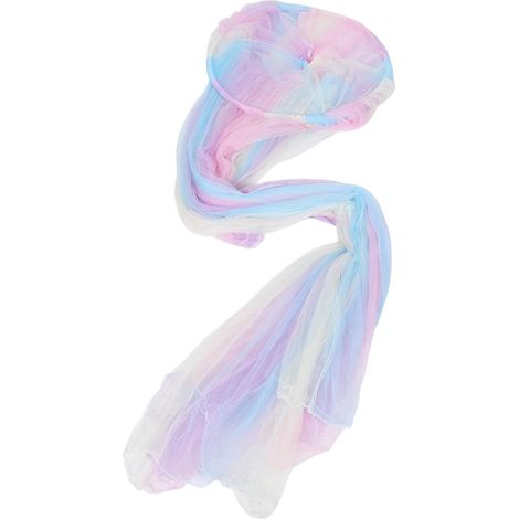 Moustiquaire pour filles à deux portes et cadre rond, fine (1/5)