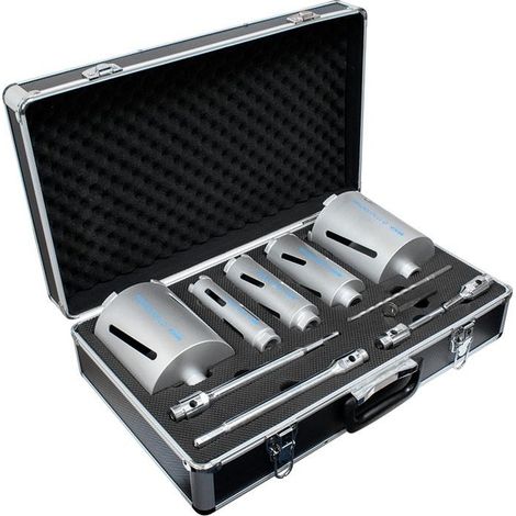 MEXCO A10DCDKIT57 Slotted Dry Core Drill X90 Grade Kit, 11 Piece MEXA10DCK11 (1/7)
