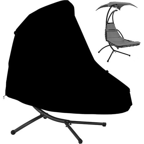 Housse de Chaise Longue Suspendue en Tissu Oxford 420D pour Balancelle de Jardin, Véranda, Pelouse, Protection de Meubles (1/5)