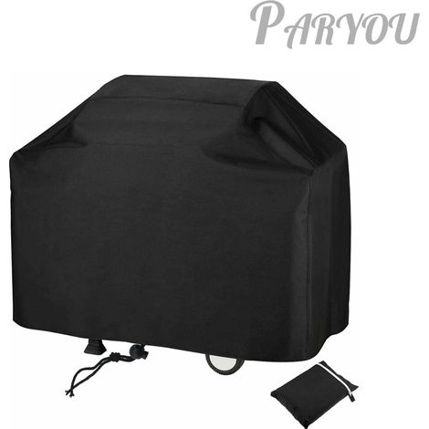 Déstockage Housse Barbecue, Barbecue Bâche de Protection BBQ, Couverture de Grill Anti-Vent/Anti-UV/Anti-l'eau/Anti-l'Humidité/Antipoussière 147x61x117cm (1/5)