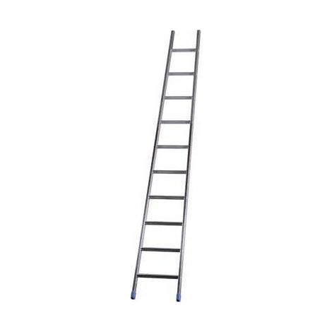 ESCALERA SIMPLE CÓNICA 14 peldaños - H. 4,10 m