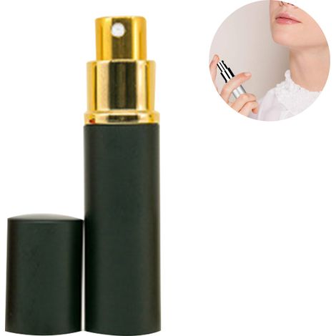 Atomiseur Parfum Rechargeable - 10 ml - Flacon Vide avec Pulvérisateur pour Voyage et Usage Quotidien - 1 Pièce (1/5)