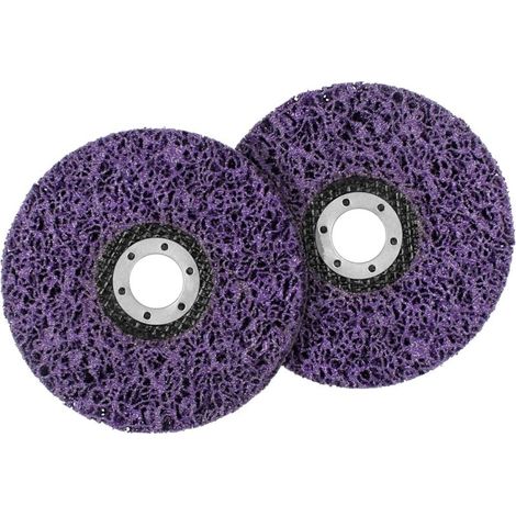 [NEVER USED] Angle Grinder Grinding Disc, 2 Pieces, Stainless Steel Cleaning Disc, 125 mm, CSD Grinding Cleaning Disc for Removing Paint Rust, Angle Grinder Accessories (1/4)