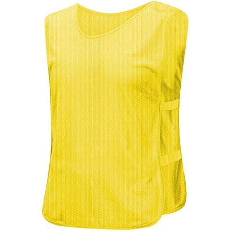 Trade Shop - PETTORINA VON GILET CASACCA SPORTIVA CALCIO BASKET SPORT COLOR - M Gelb