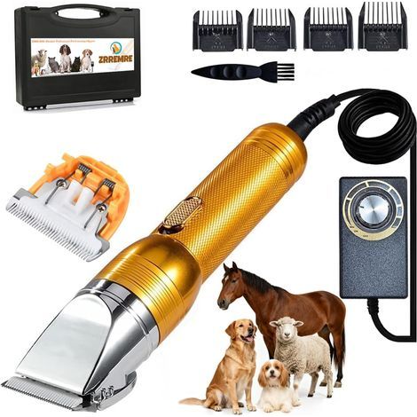 1 Tondeuse Professionnelle, Moteur 36V Puissant, Lames Industrielles, Pour Chiens, Chevaux, Bétail (1/5)