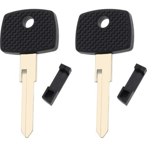 2pcs Clé de Voiture Vierge Compatible avec Vito Sprinter Lame de Clé de Voiture Remplacement Clé Non Coupée Accessoires Intérieurs Automobiles Pièces de Véhicule (1/5)