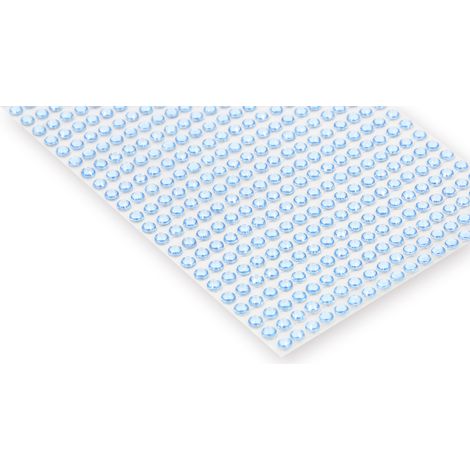 Cristalli decorativi per decorazione, 4 mm, blu, 1 confezione. (1/3)