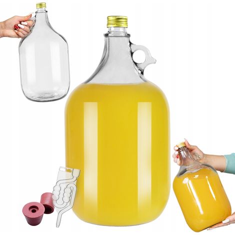 DAMA 5L AVEC BOUCHON, BALLON À VIN, BOUCHON DE LIÈGE, TUBE (1/5)