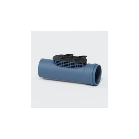 PO Reinigungsrohr POLO-EHP Control DN 200, blau