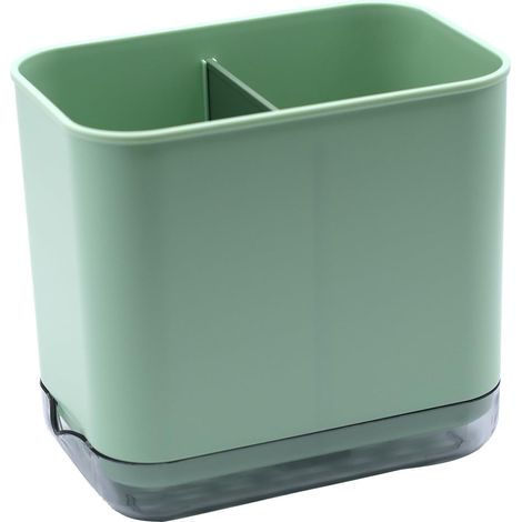 Boîte de Rangement Bureau avec Grilles - Organisateur de Cosmétiques et Accessoires - Lot de 2 - Pratique et Durable (1/5)