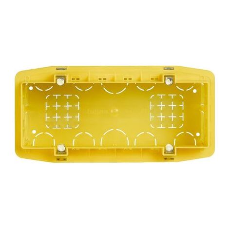 Scatola da incasso per 6/7 moduli serie civili, 183,5x90x53,5mm