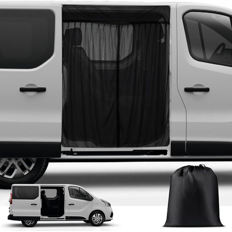 Moustiquaire Magnétique pour Camping Car, Moustiquaire Van pour Porte Arrière Latérale, Personnalisée pour Viano, Vito, Trafic, Moustiquaire avec Fermeture éclair sur Porte Centrale (1/5)