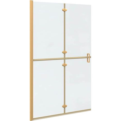 Maison Exclusive - Parete doccia walk-in Oro 120 x 6,5 x 190 cm (1/5)