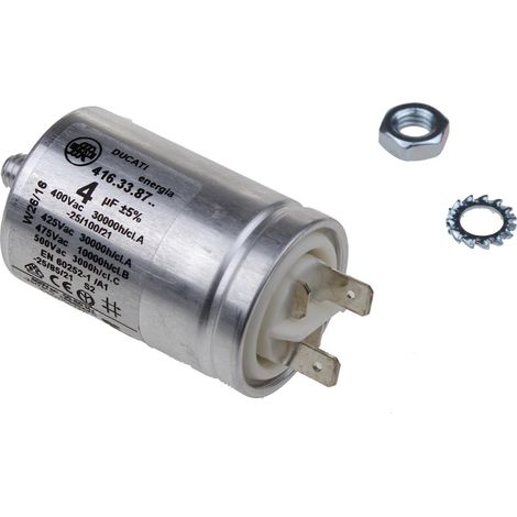 Whirlpool - kondensator - 4µf - 481212118277 - 8058331181921