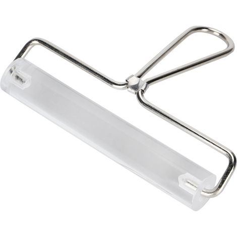 Rouleau acrylique 15cm non adhésif pour pâte polymère et argile - Idéal pour modelage, gaufrage et projets DIY (1/5)