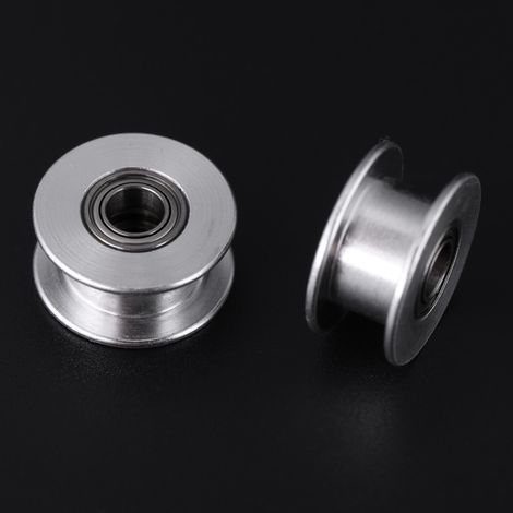 5 poulies de distribution en aluminium 2GT pour imprimante 3D (largeur 6 mm, 20 dents, alésage 5, sans dents) (1/5)