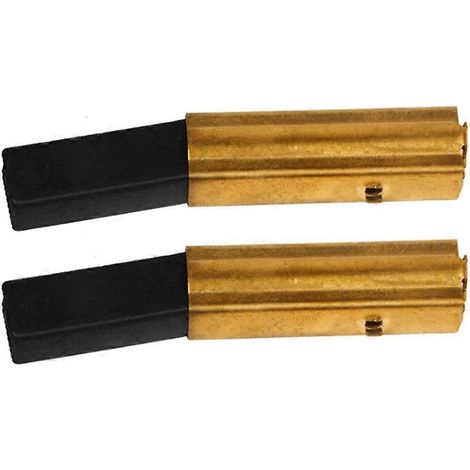 Lot de 2 balais de charbon pour moteur d'aspirateur industriel BF501 BF502 BF822 - Pièce de rechange (1/4)