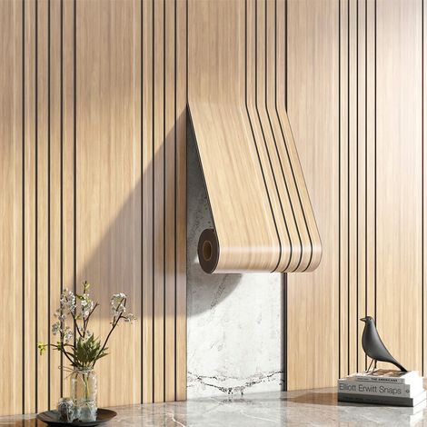 Carta da parati autoadesiva 3D a lamelle, rotolo 280 cm x 60 cm x 3 mm dr0158432 (1/3)
