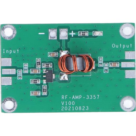 Amplificateur haute fréquence 3–100 MHz, typiquement 20 dB, module d'amplificateur de fréquence VHF basse puissance (1/5)