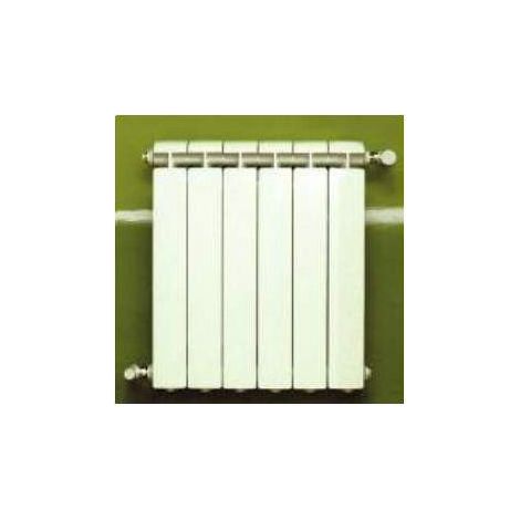 Chauffage central fonte aluminium 6 éléments blanc KLASS 500, 696w (1/4)