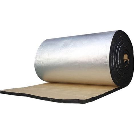 Tapis d'isolation acoustique et thermique 10mm – 500x2000mm – Dos autoadhésif – Pour voiture et camion – Résistant aux vibrations – (1/3)