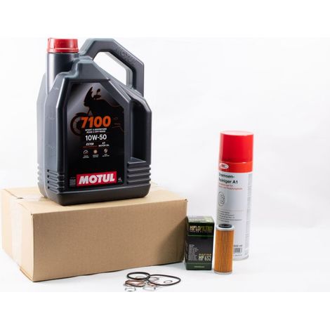 Kit Entretien Vidange Standard pour KTM SMR 450 Supermoto de 2021 à 2024 - MOTUL 5100 10W50 4L