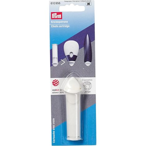 Prym Cartuccia di Gesso Ergonomica, Bianco (1/3)