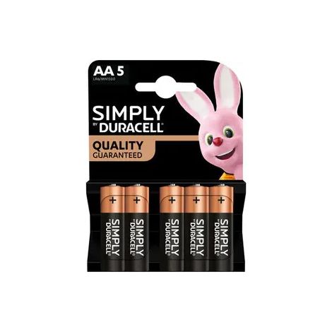 Alkaline AA-Batterien 1,5 V - 5 Stück (1/2)