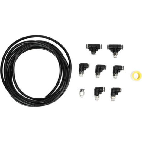 Kit de raccords sous vide Turbo, 180psi, Flexible, léger, résistant aux torsions, remplacement pour Supra Black, 10 pièces. (1/5)