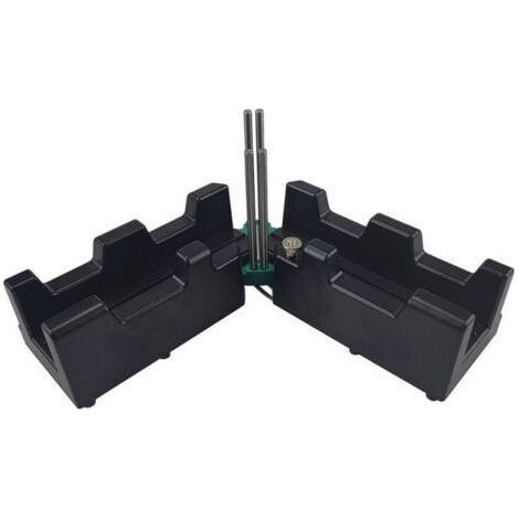 False Square and Miter Box - 2 in 1 Product for Precise Baseboards - Angles from 85 to 180° (1/4)