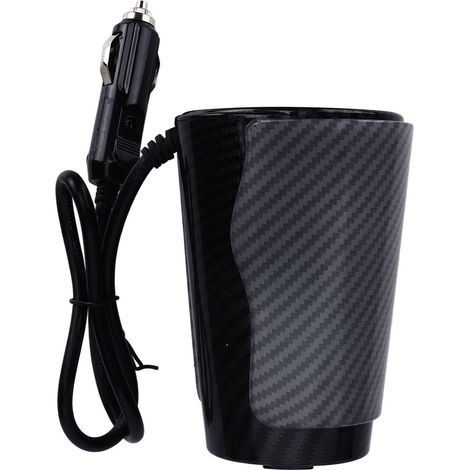 Inverseur de voiture 1000W en forme de gobelet, convertisseur 12V vers 220V/150W, avec LED multicolore à commande vocale et ports USB. (1/5)