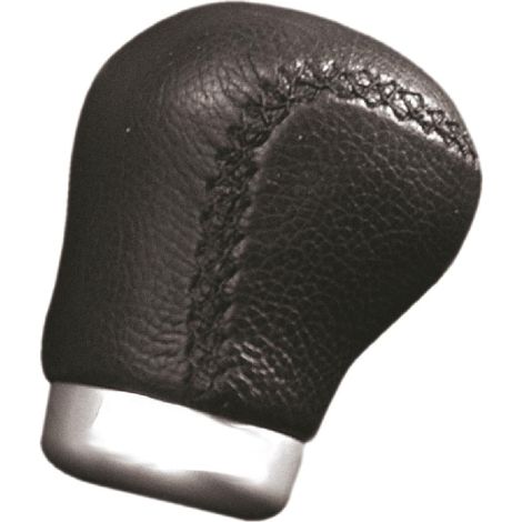 Pommeau de levier de vitesses noir cuir