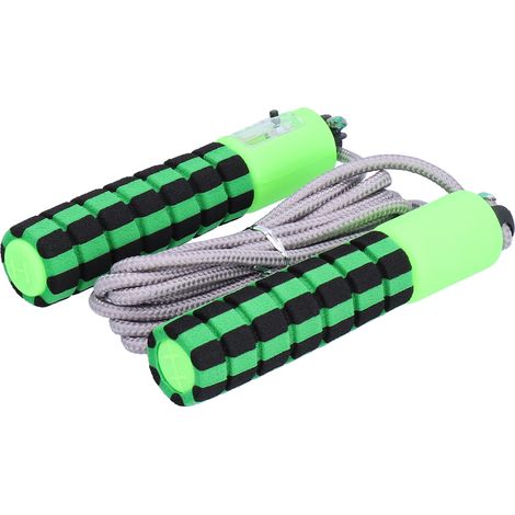 Corde à Sauter Intelligente avec Compteur Électronique - Ajustable pour Entraînement Fitness (1/5)